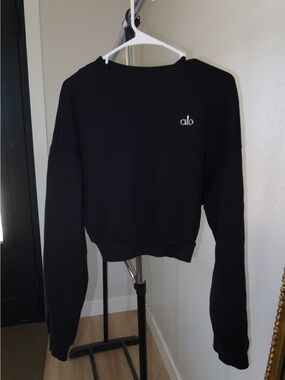 ALO Yoga | Tops | Alo Yoga Nwt Cropped Crew Accolade Sweatshirt